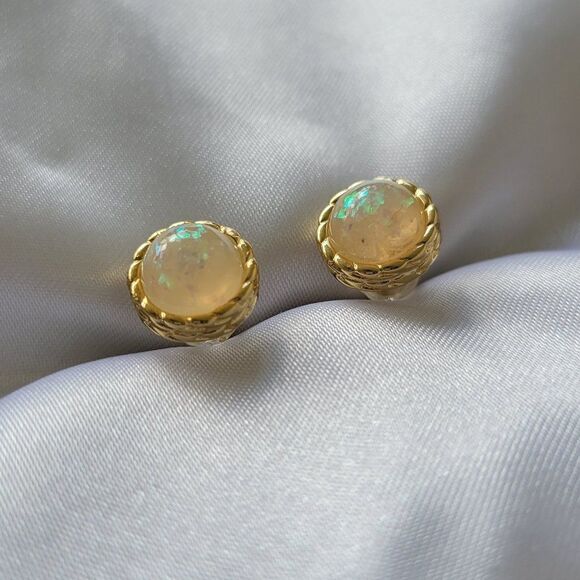 Gold Filled Stud Earrings - Picture 5 of 7